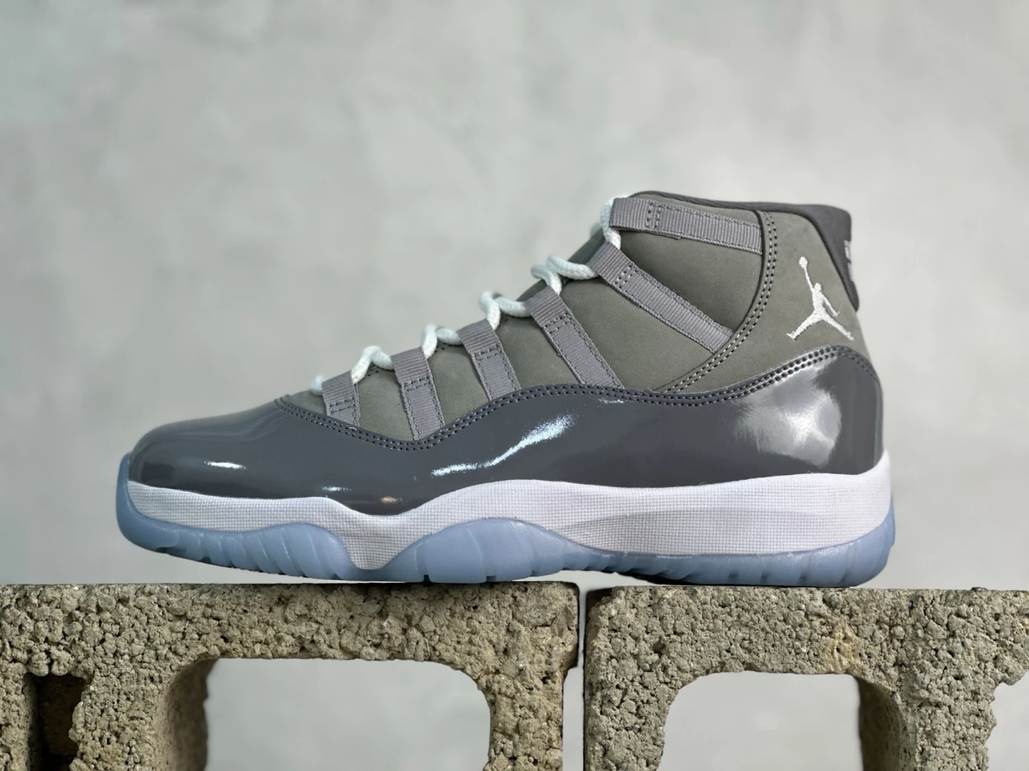Air Jordan 11 Retro "Cool Grey" Kids Sneakers – Grey/White