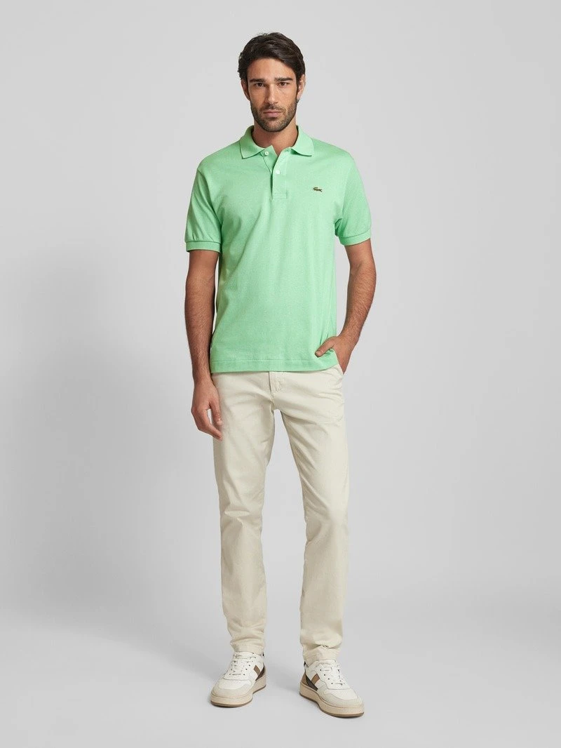Lacoste Men's Classic Green Cotton Polo Shirt