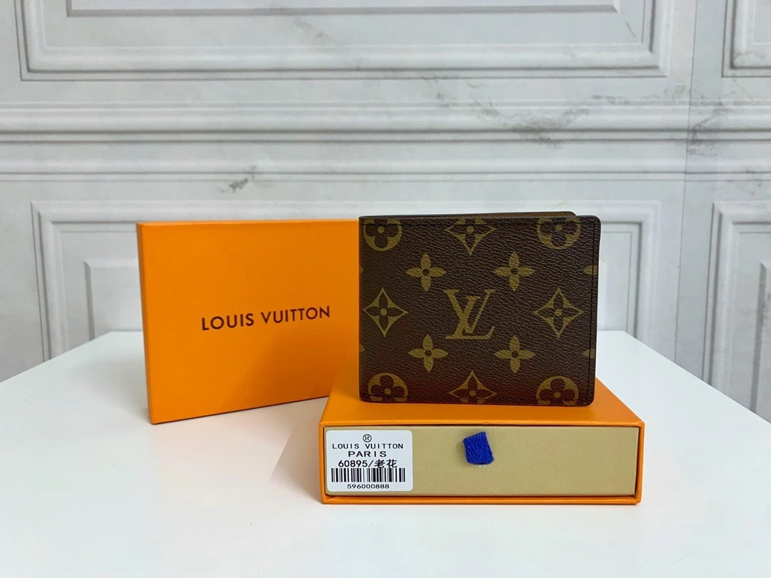 Louis Vuitton Multiple Wallet in Classic Monogram Brown