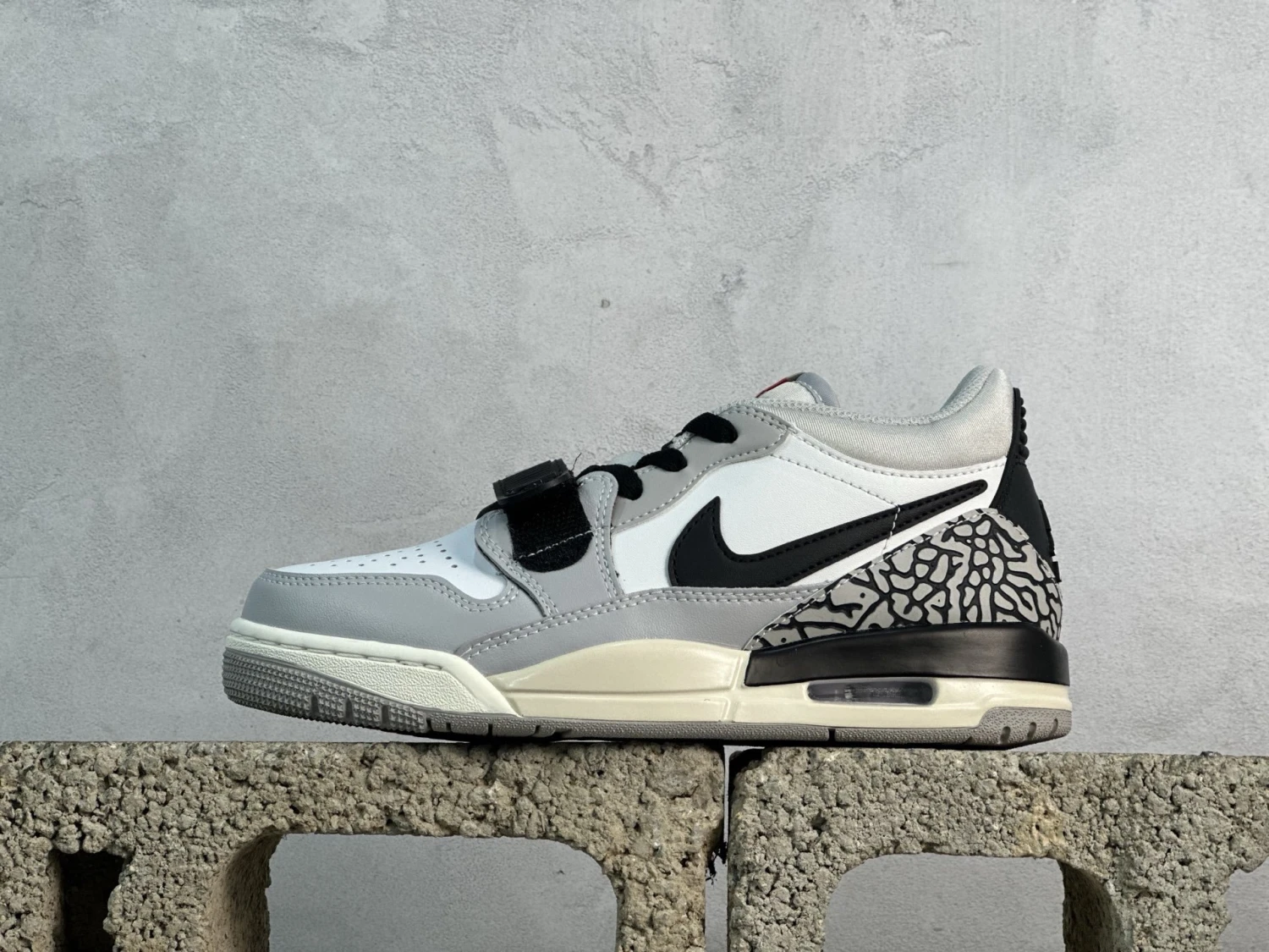 Air Jordan Legacy 312 Low "White, Grey & Black" Premium Sneakers