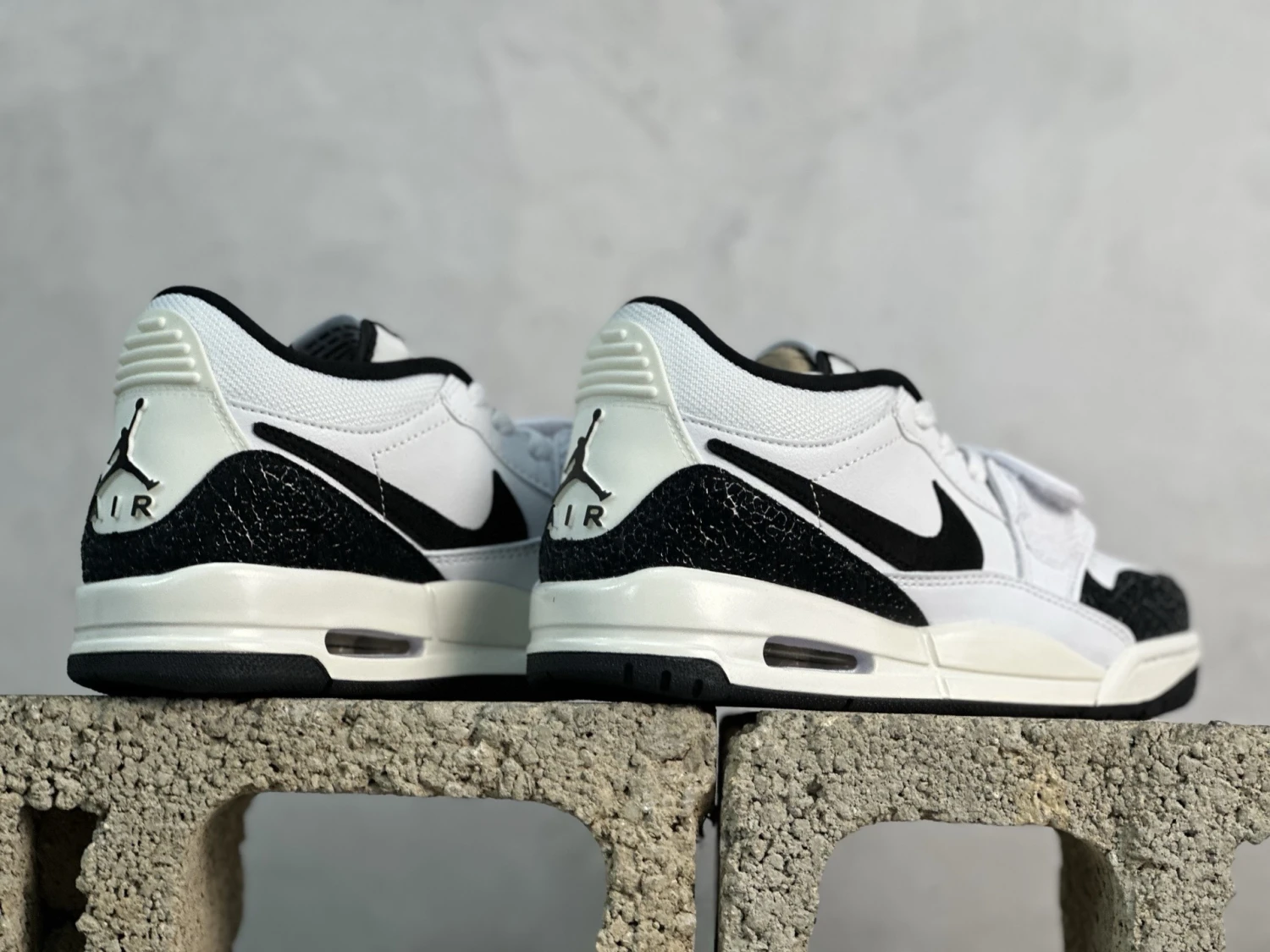 Nike Air Alpha Force 88 "White, Black & Speckled Black" Premium Sneakers