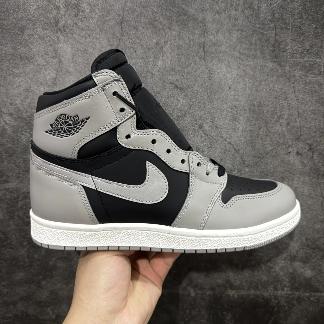 Air Jordan 1 High OG "Black, White & Grey" – Men's Premium High-Top Sneakers
