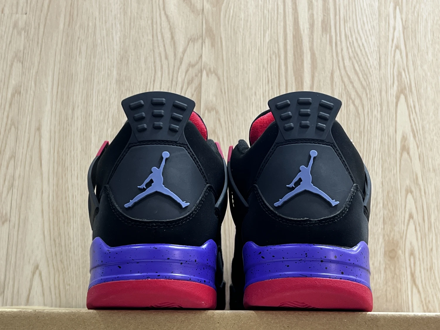 Air Jordan 4 Retro Black Fusion Basketball Sneaker
