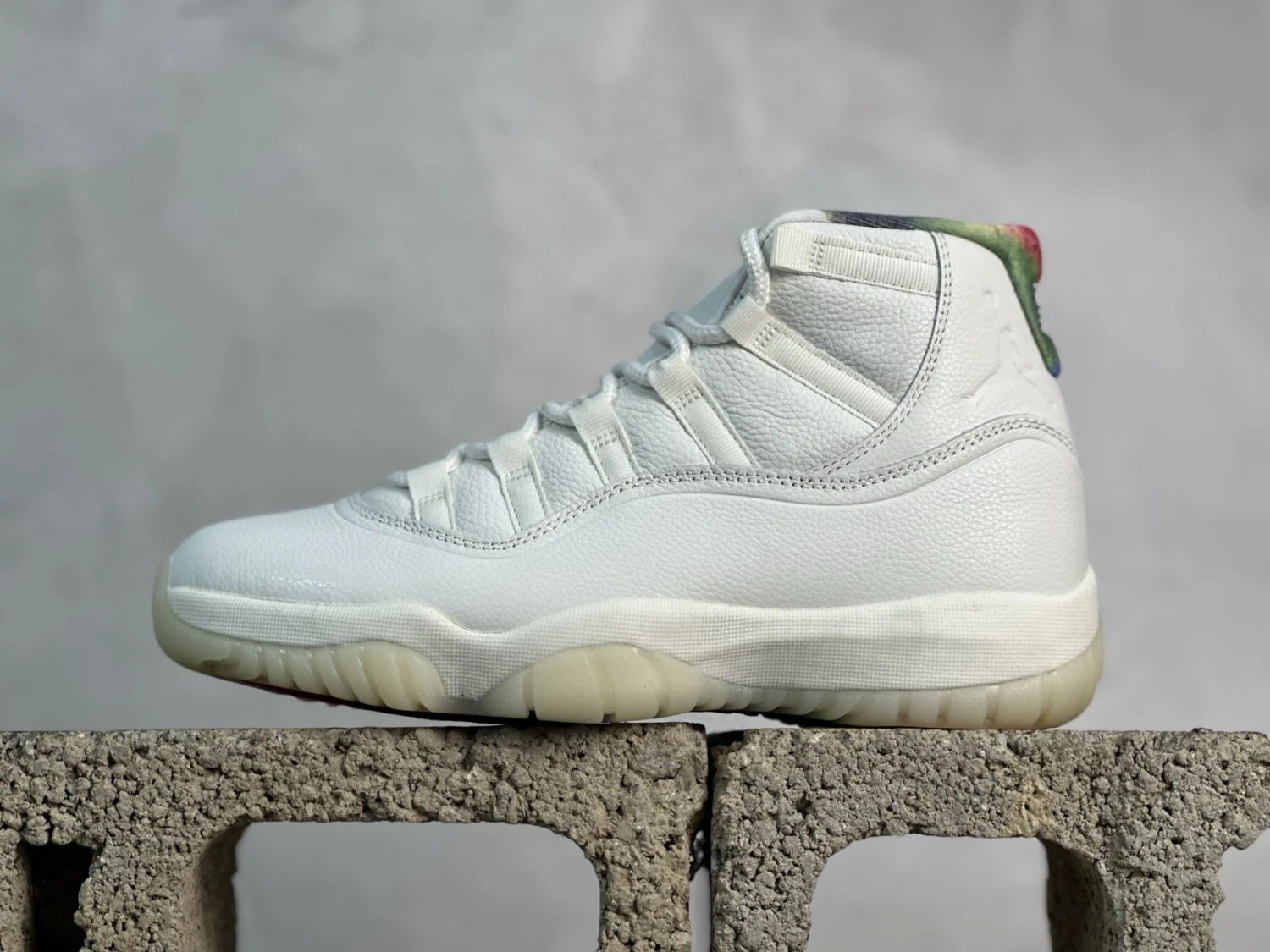 Air Jordan 11 Retro "White Multi-Color" Kids Sneakers – White/Multi-Color