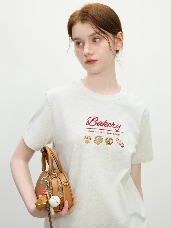 Summer Vintage Linen-Cotton Oversized Tee – Dusty Grey Casual Pullover