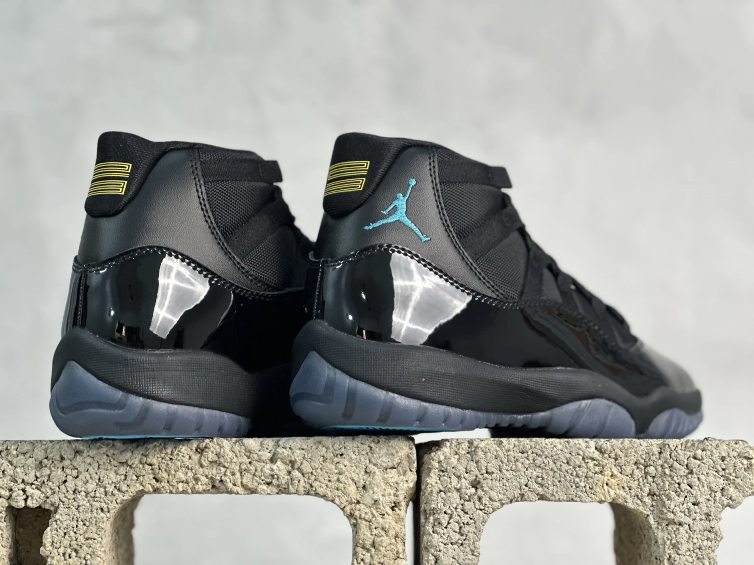 Air Jordan 11 Low "Black Gamma Blue" Premium Sneakers