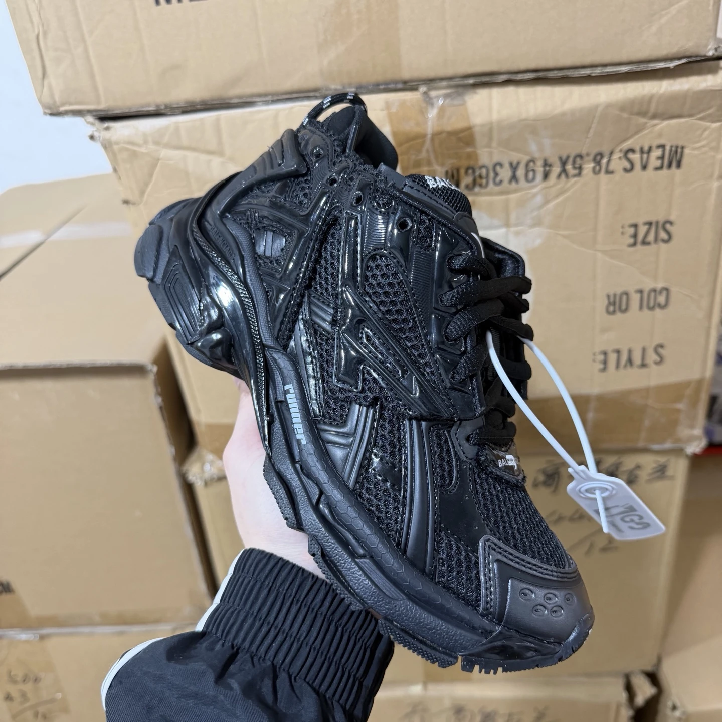 Balenciaga Track Sneaker – Triple Black Edition