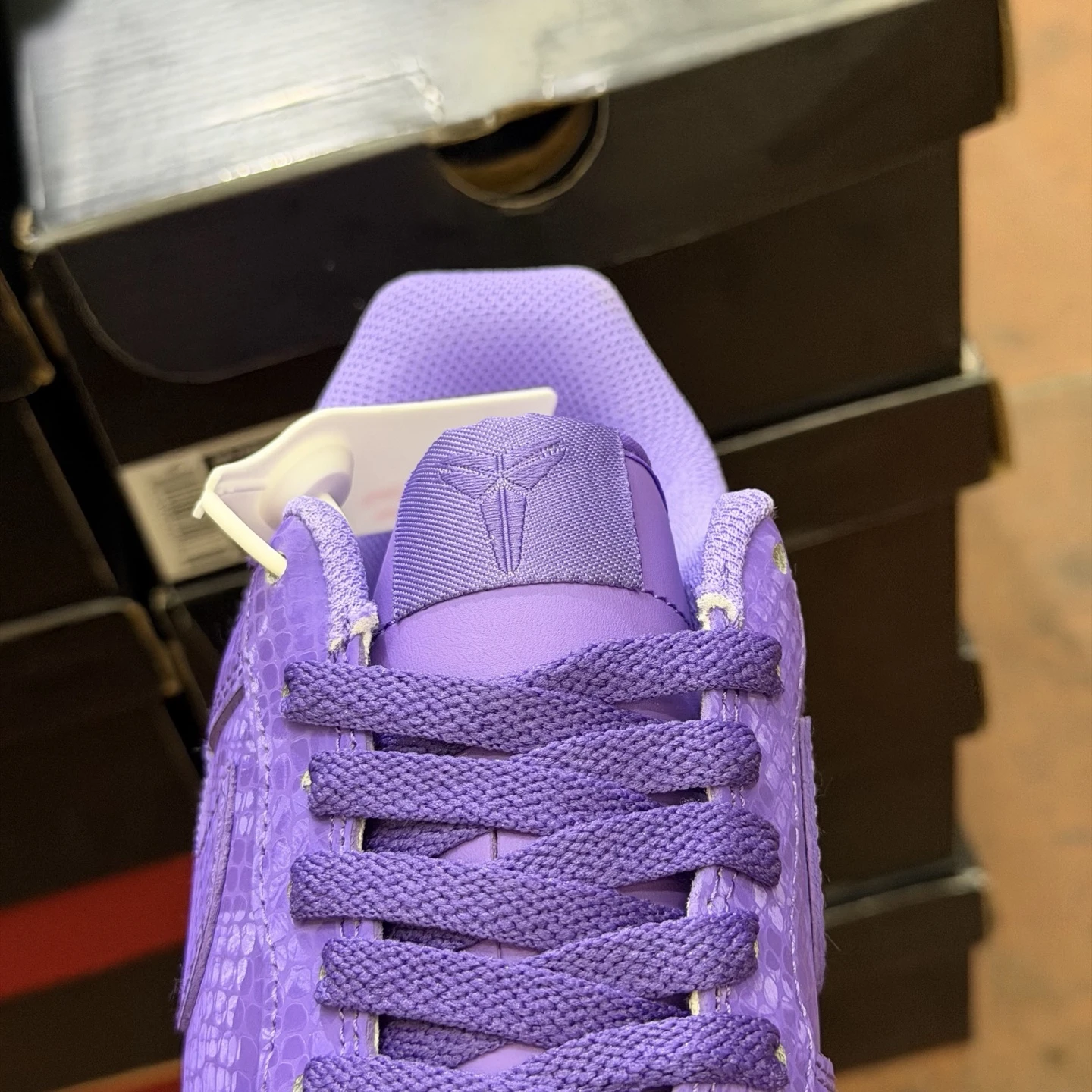 Nike Air Force 1 Low Mamba Edition Sneakers – Purple Snakeskin
