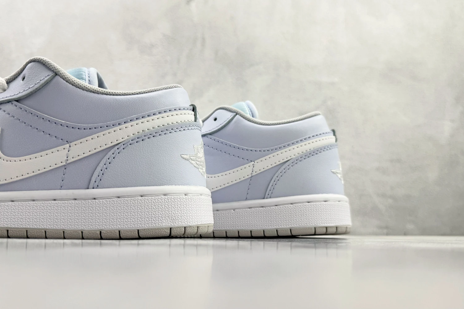 Air Jordan Low Triple White Ice Blue