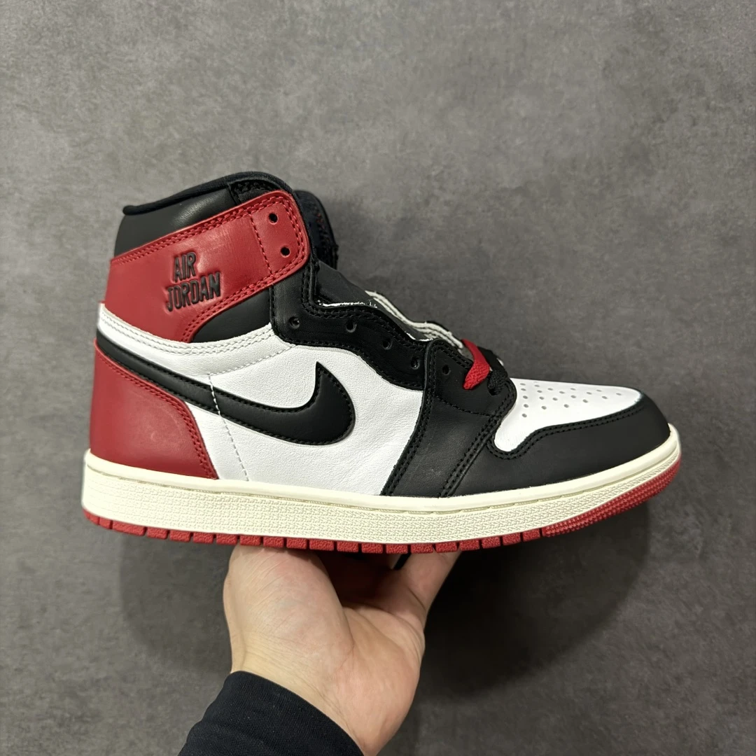 Air Jordan 1 High OG "Black, Red & White" – Men's Premium High-Top Sneakers
