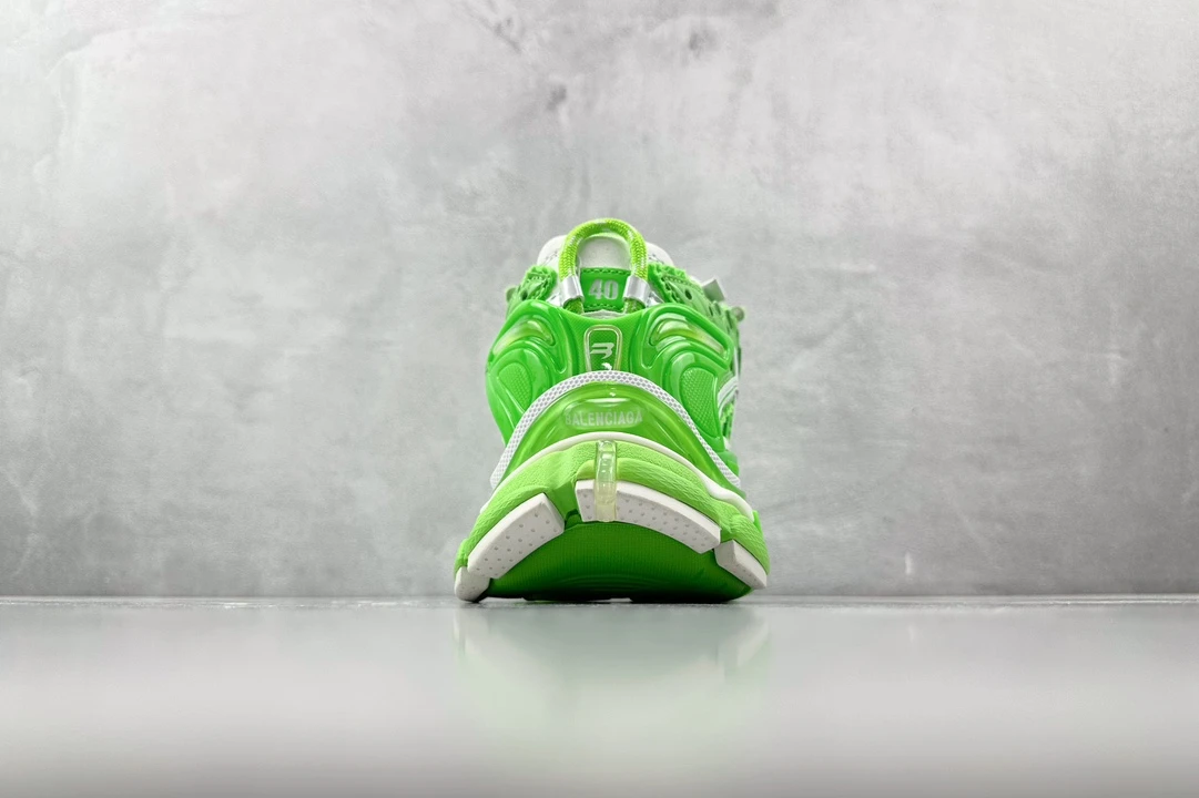 Balenciaga 3XL Neon Green White Designer Sneaker