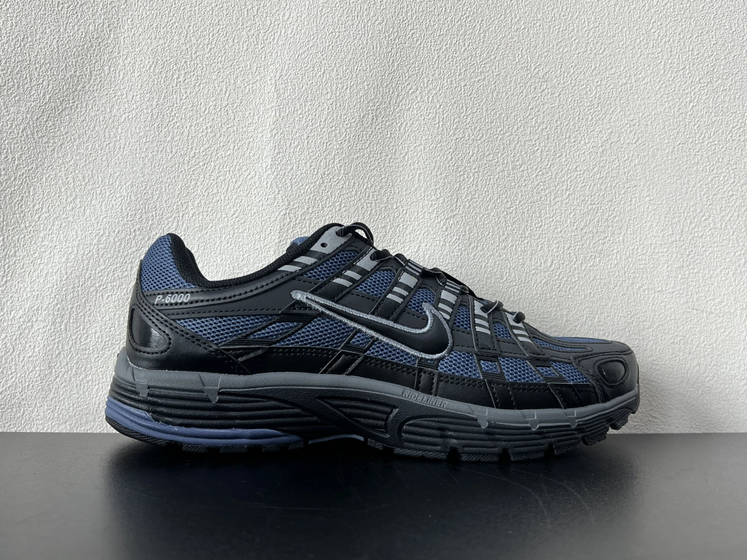 Nike P-6000 Black Blue Running Sneakers – Retro Lifestyle Sports Shoes