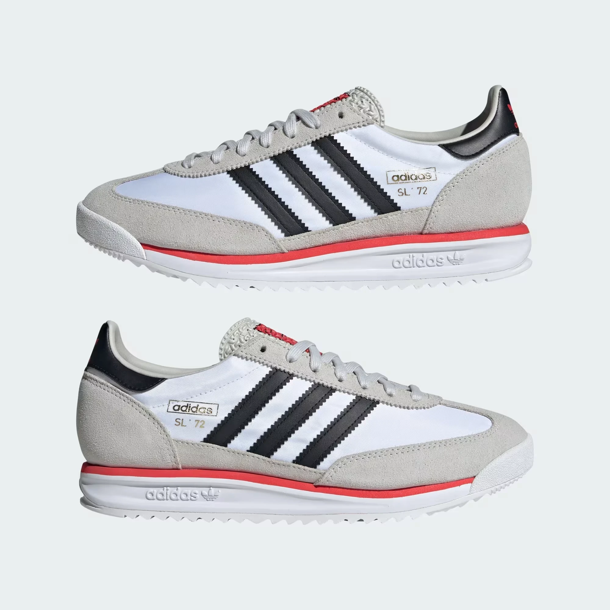 Adidas Men’s White Suede & Nylon Sneakers