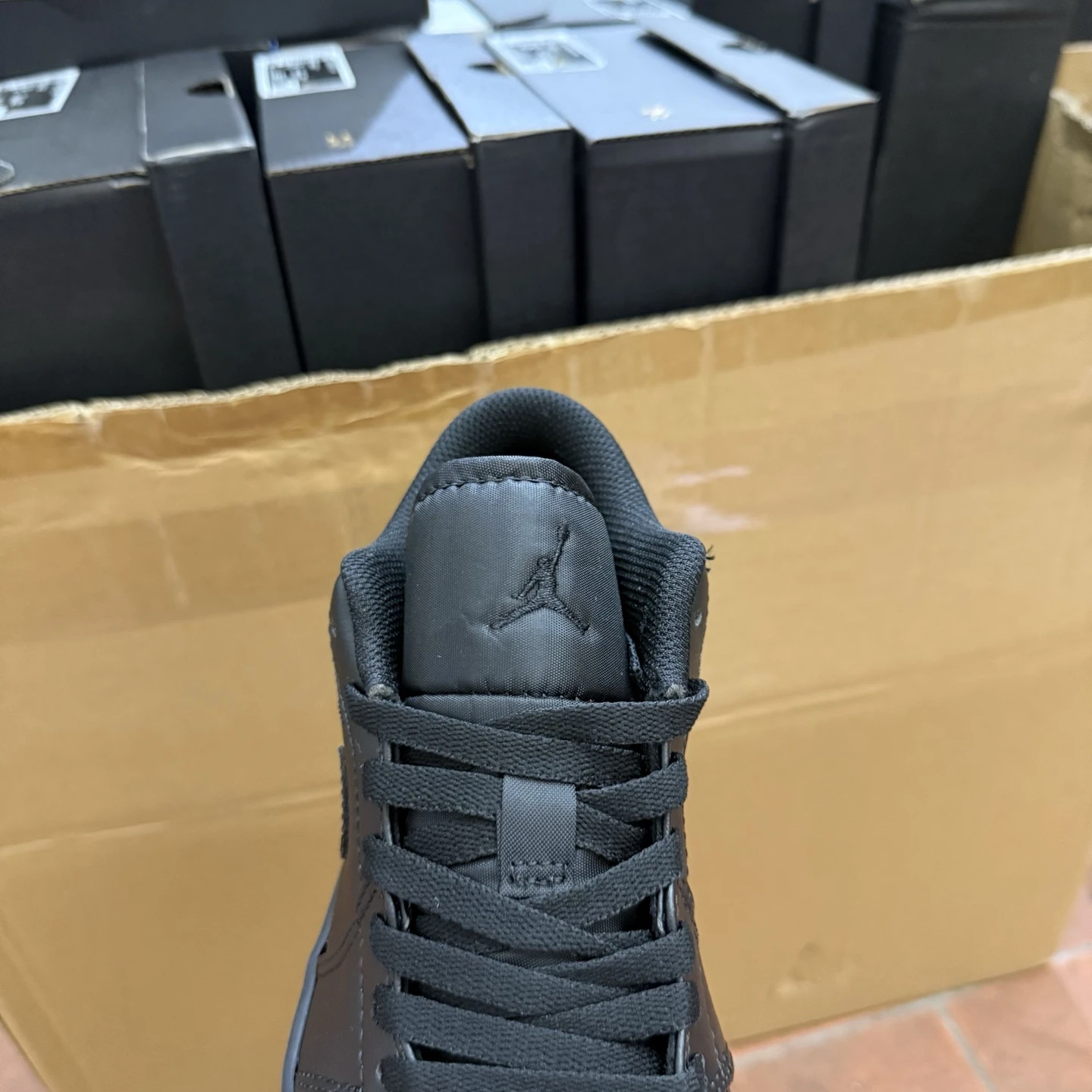 Air Jordan Low – Triple Black Edition