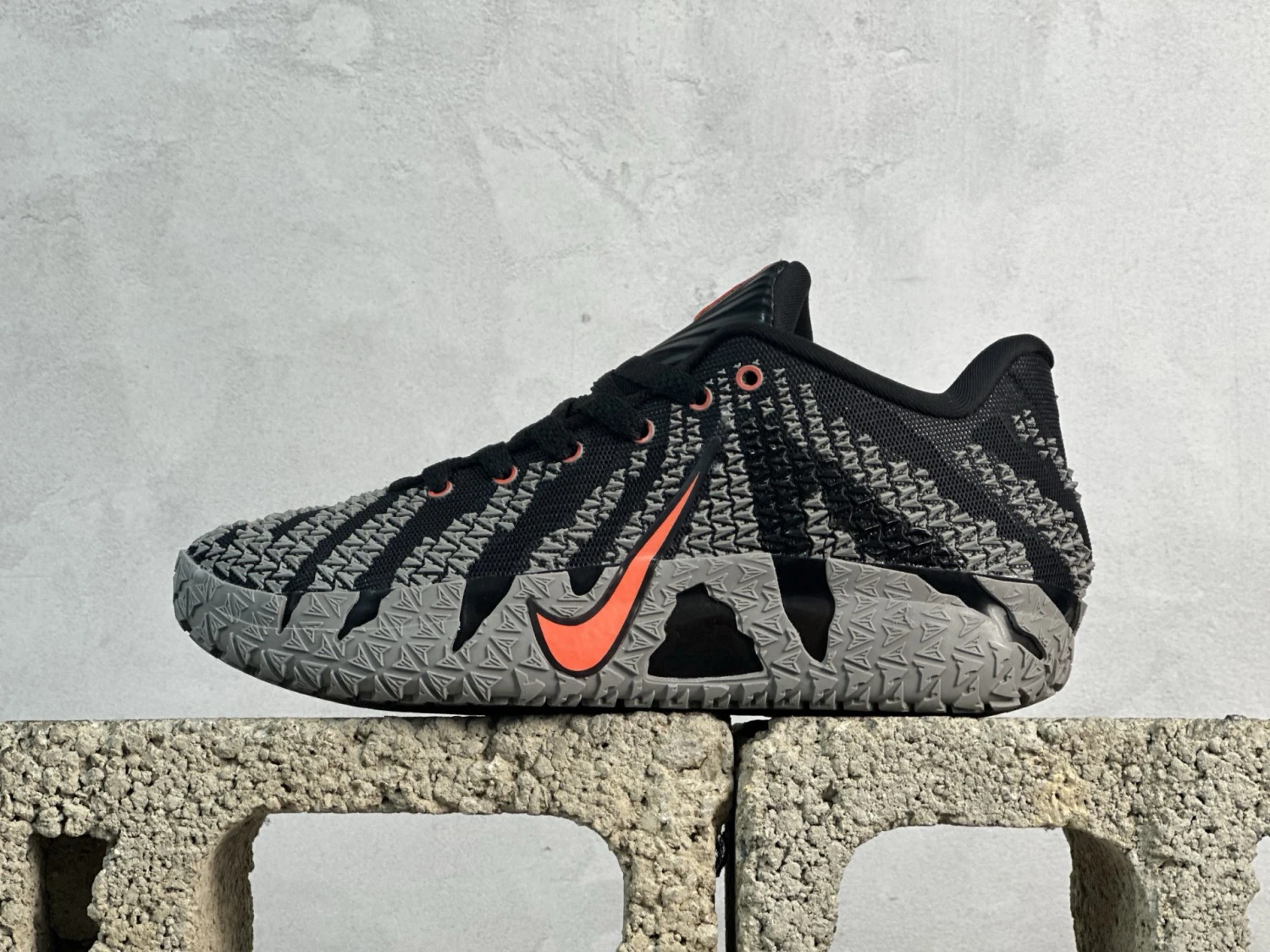 Nike Ja 1 Basketball Shoes – Black, Grey & Orange