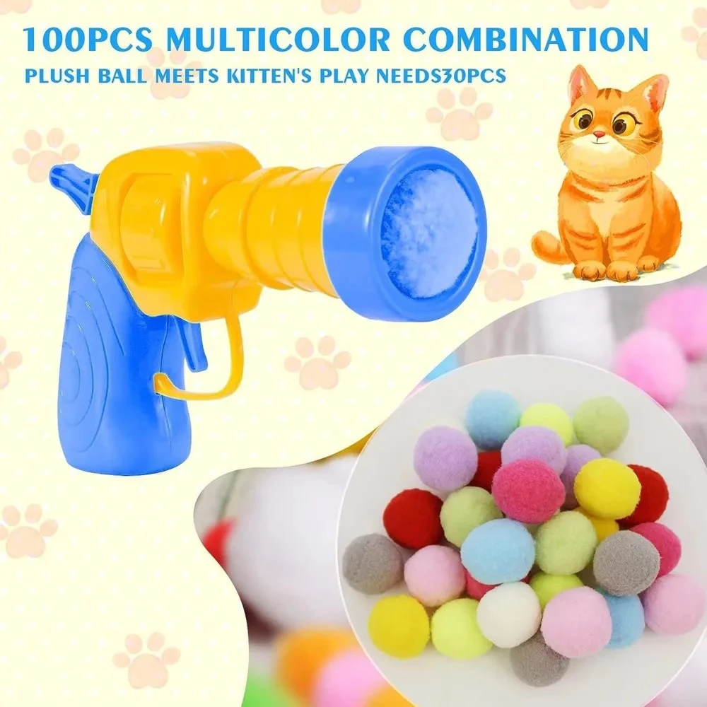 Interactive Cat Toy Launcher