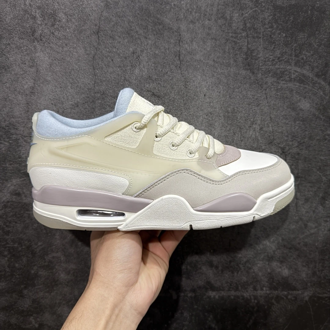 Air Jordan 4 Retro Sail – Sail & University Blue