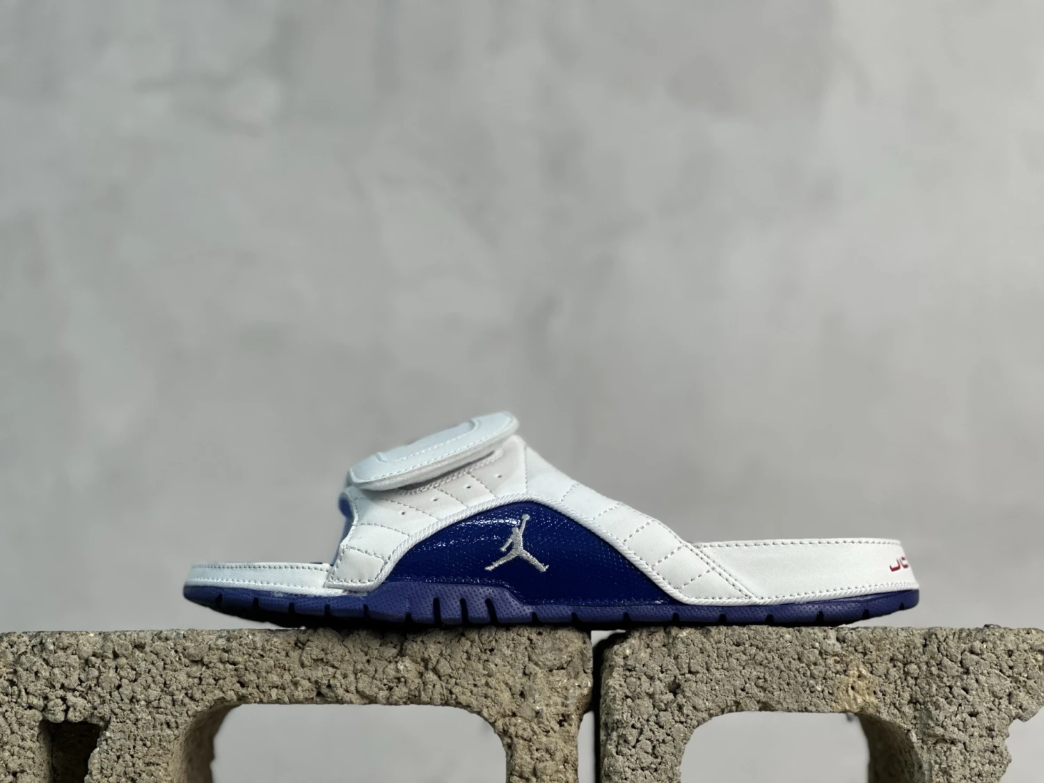 Jordan Hydro Slide "White, Royal Blue & Navy" Comfort Sandals
