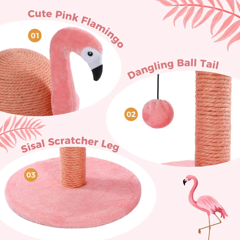 Flamingo Cat Tree Tower