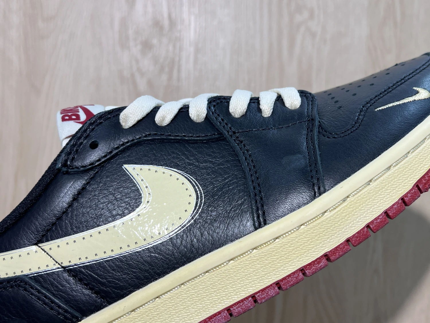 Nike x Nigel Sylvester Low Sneaker – Black & Sail Edition