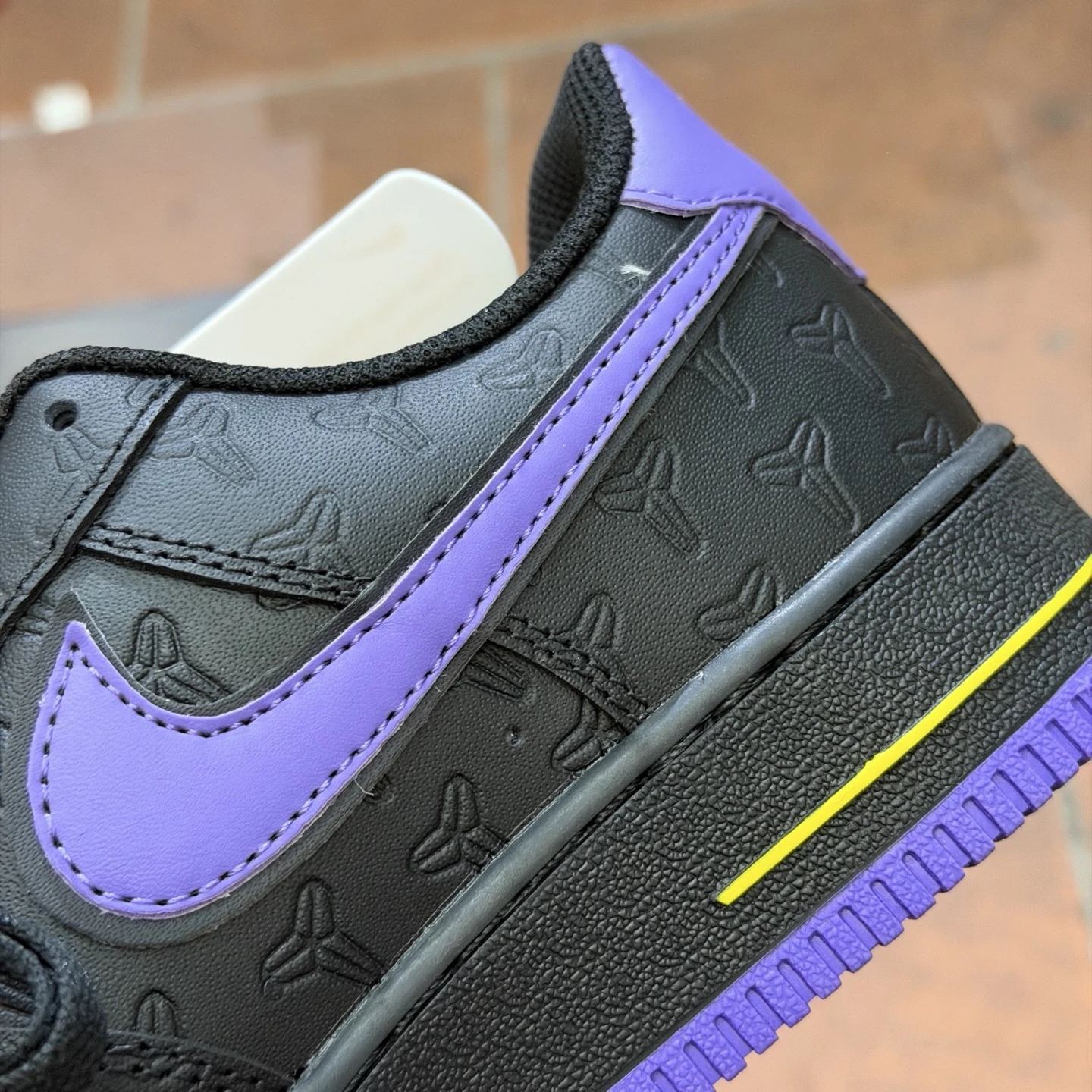 Nike Air Force 1 Low Kobe Edition Sneakers – Black/Purple