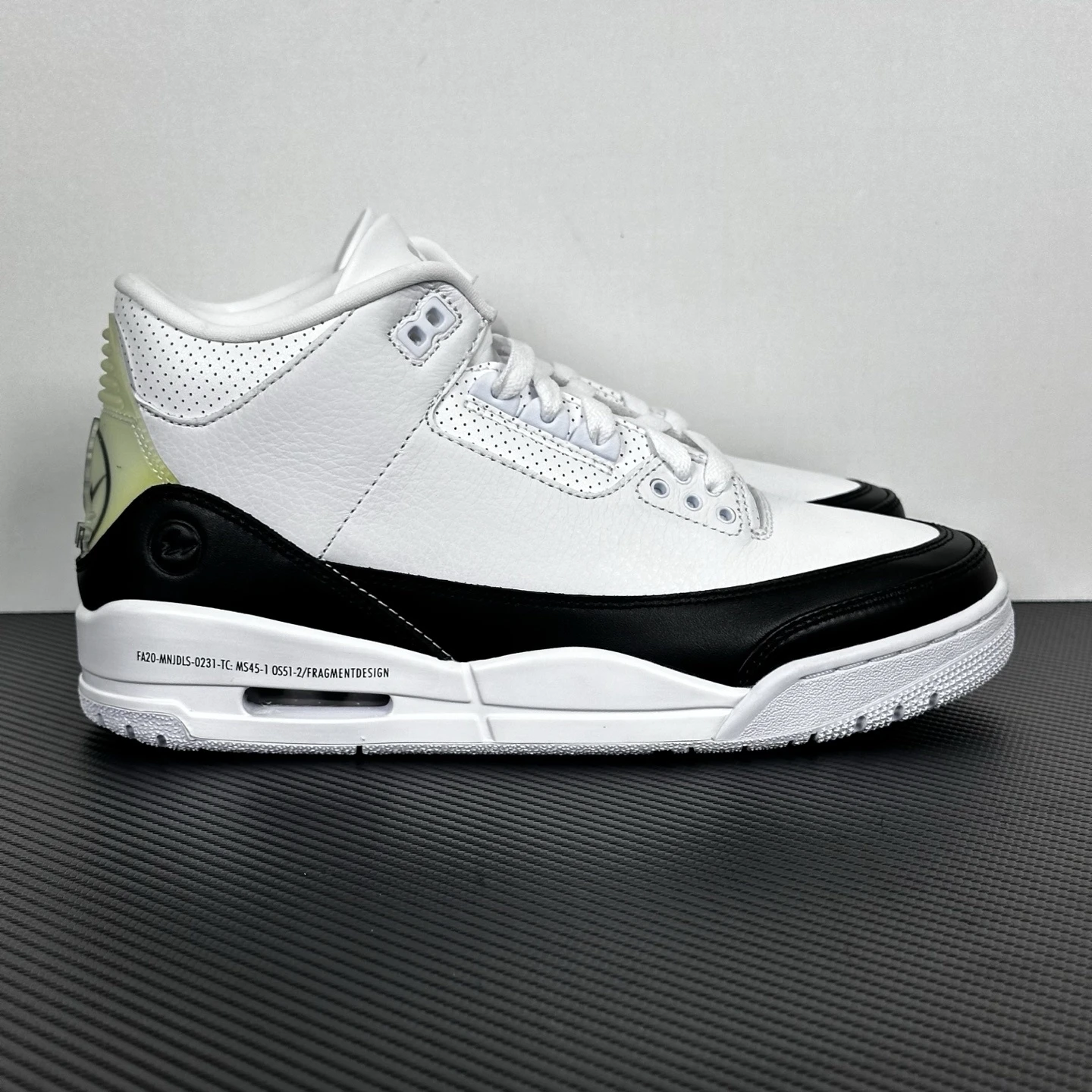 Air Jordan 3 "White Black" Premium Sneakers