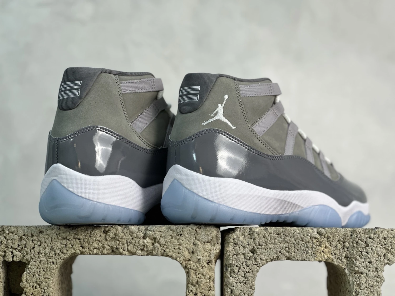 Air Jordan 11 Retro "Cool Grey" Kids Sneakers – Grey/White