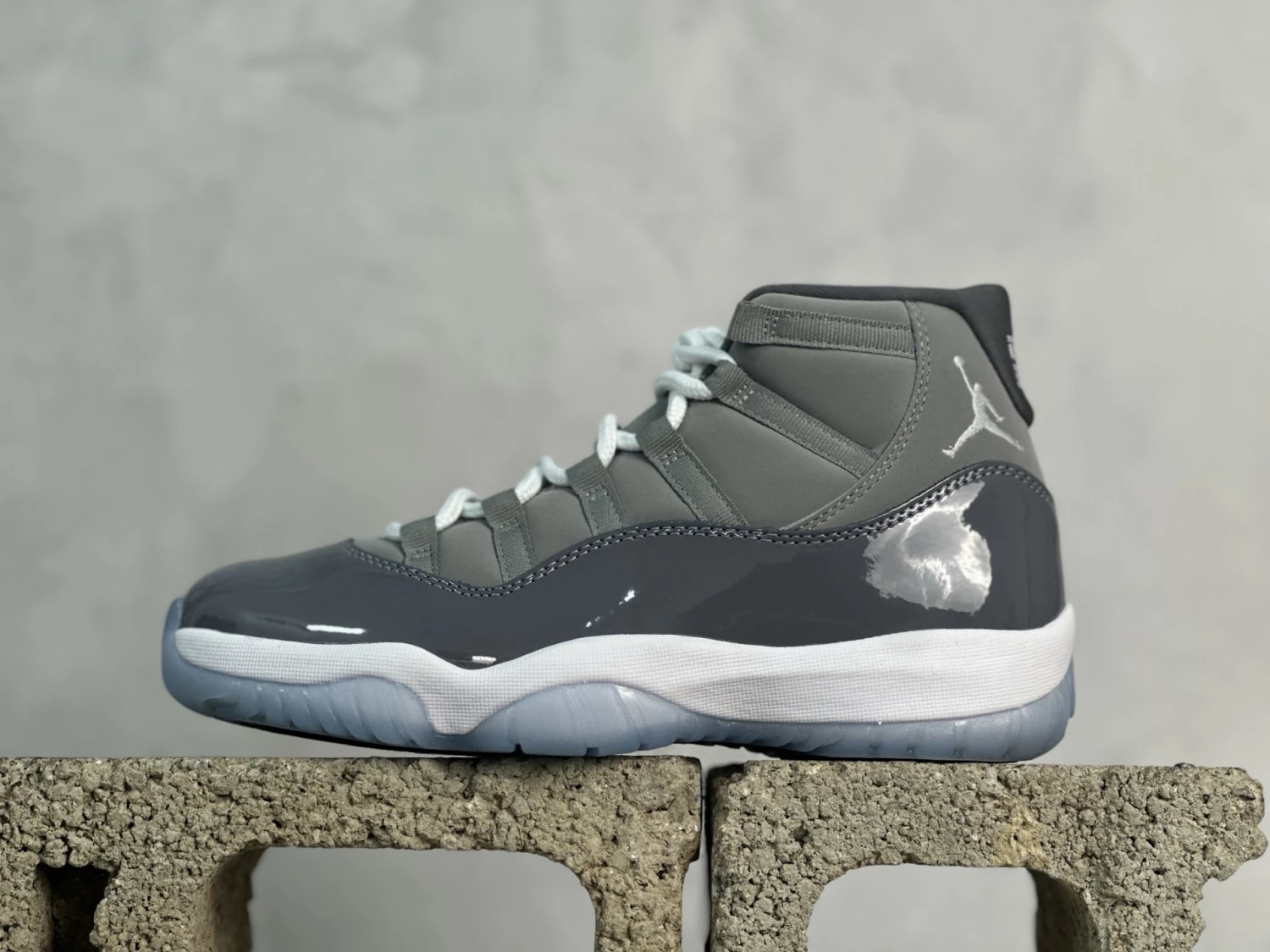Air Jordan 11 Low "Cool Grey & White" Premium Sneakers