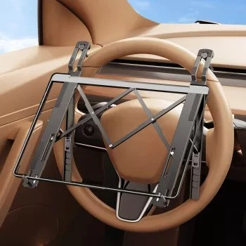 Steering Wheel Laptop Stand