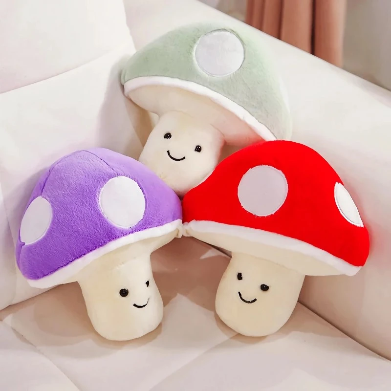 Cute Mushroom Plush Toy