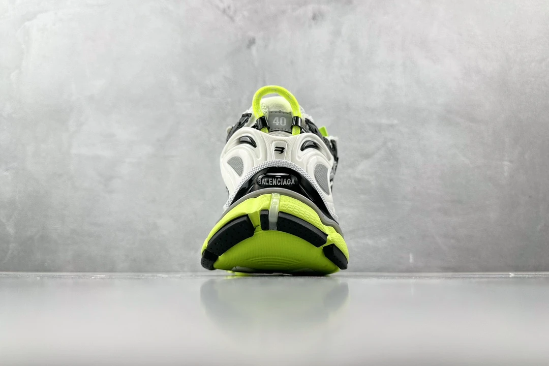 Balenciaga Runner White Volt Green Designer Sneaker