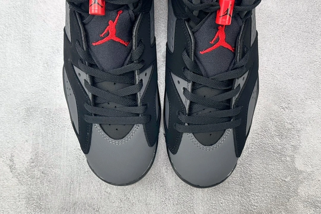 Air Jordan 6 "Black Infrared" Premium Basketball Sneakers
