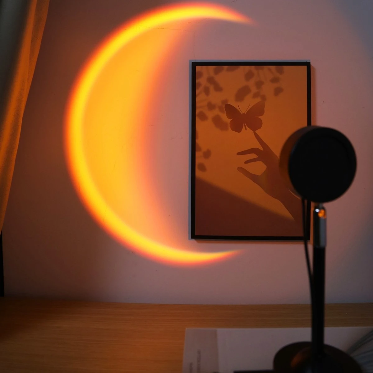 LED Moon Projection Night Light