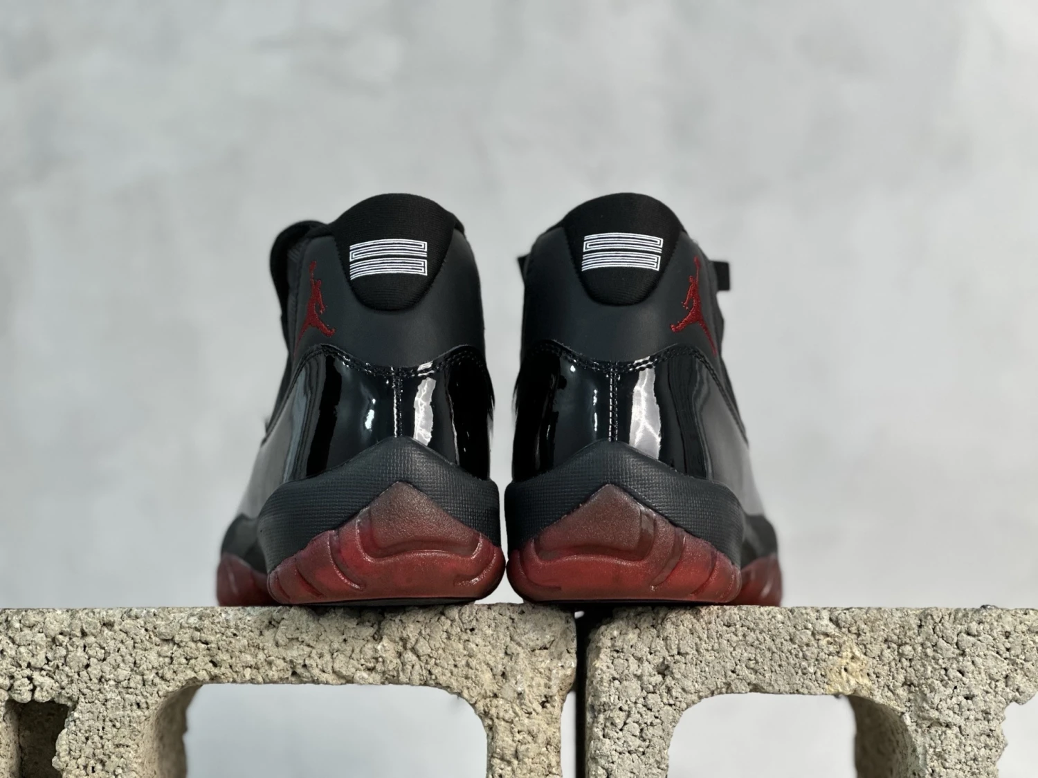 Air Jordan 11 Retro "Black Cherry Red" Kids Sneakers – Black/Cherry Red