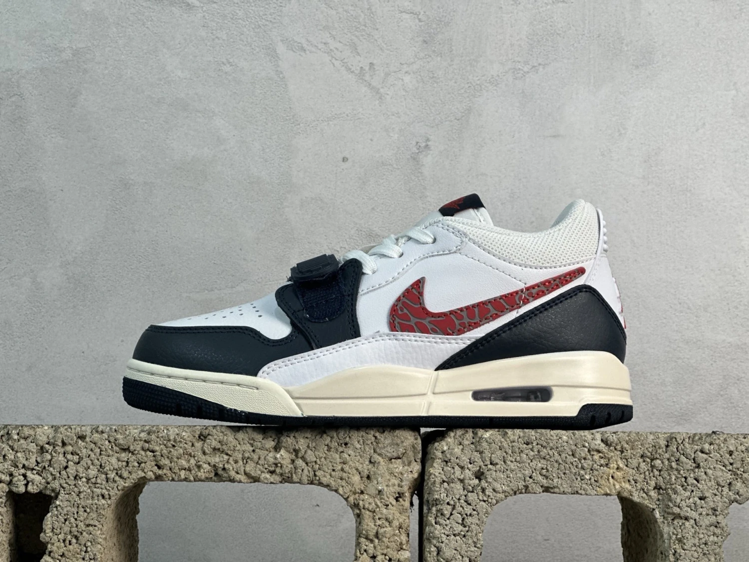 Nike Air Alpha Force 88 "White, Black & University Red" Premium Sneakers