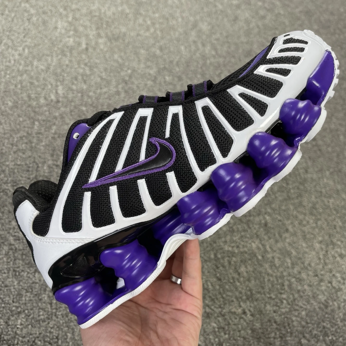 Nike Shox TL – Black, White & Royal Purple