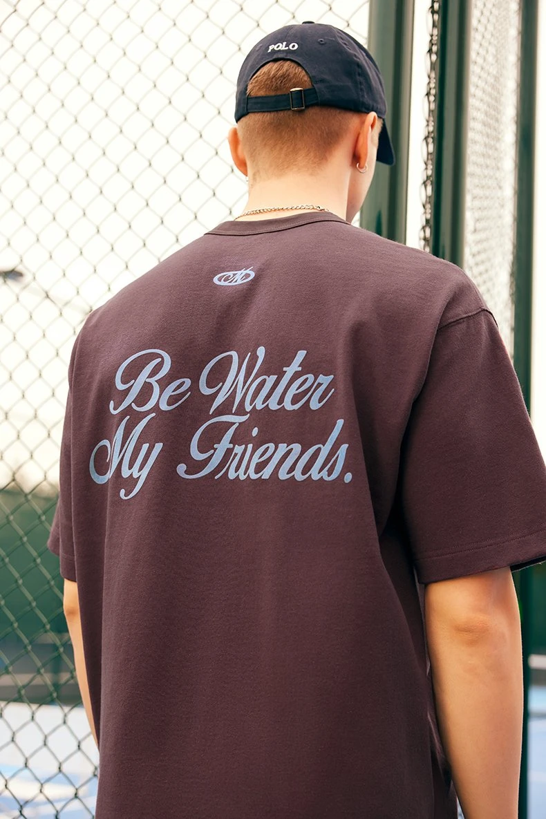 Men’s Pocket Velvet Print T-Shirt