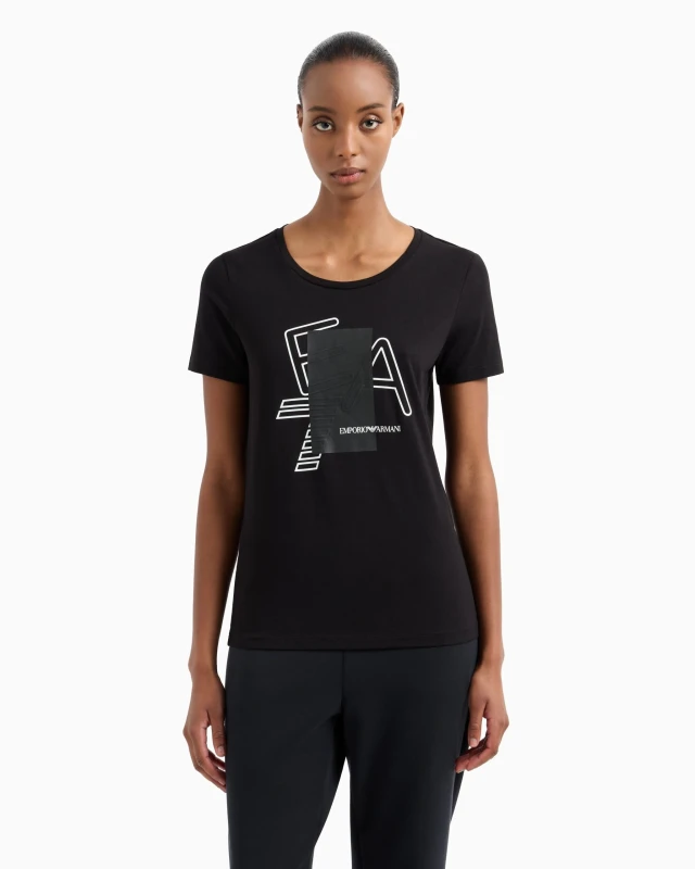 EA7 Women's Pink T-Shirt
