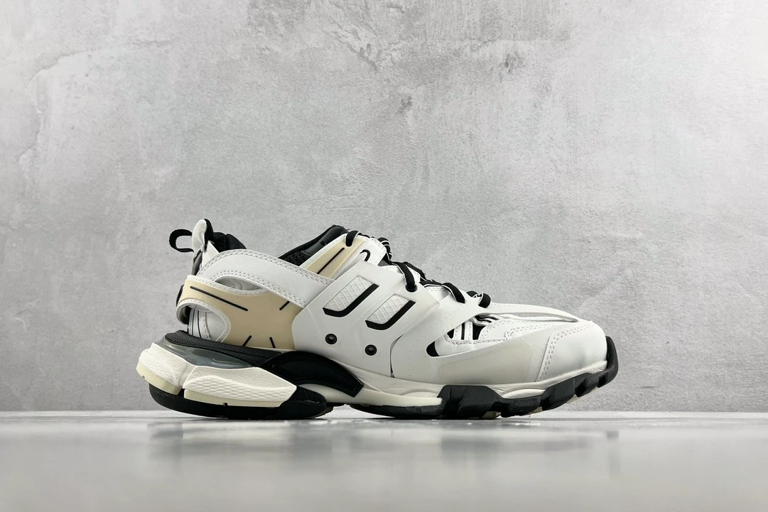 Balenciaga Track Sneaker – Black & White Edition