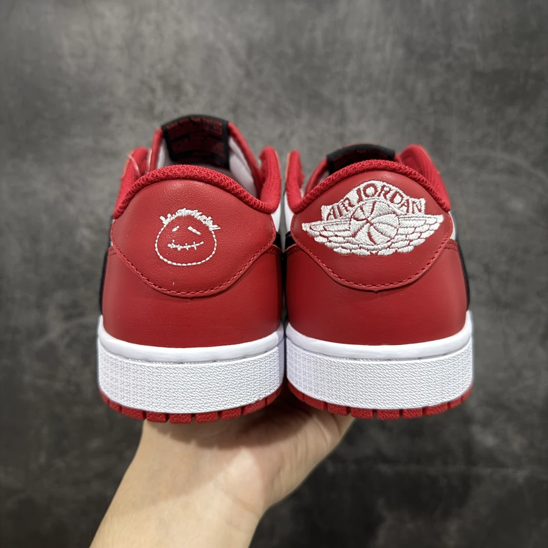 Nike SB x Air Jordan 1 Low "Varsity Red, Black & Sail" – Men's Premium Skate Sneakers