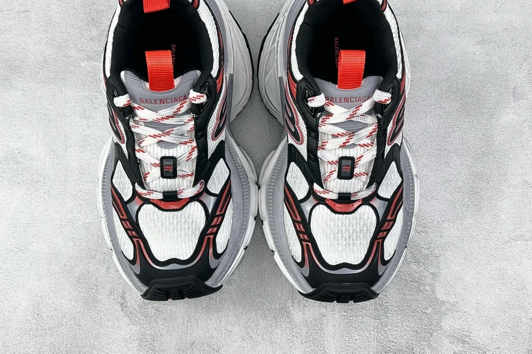 Balenciaga Track Sneakers “White / Black / Red”
