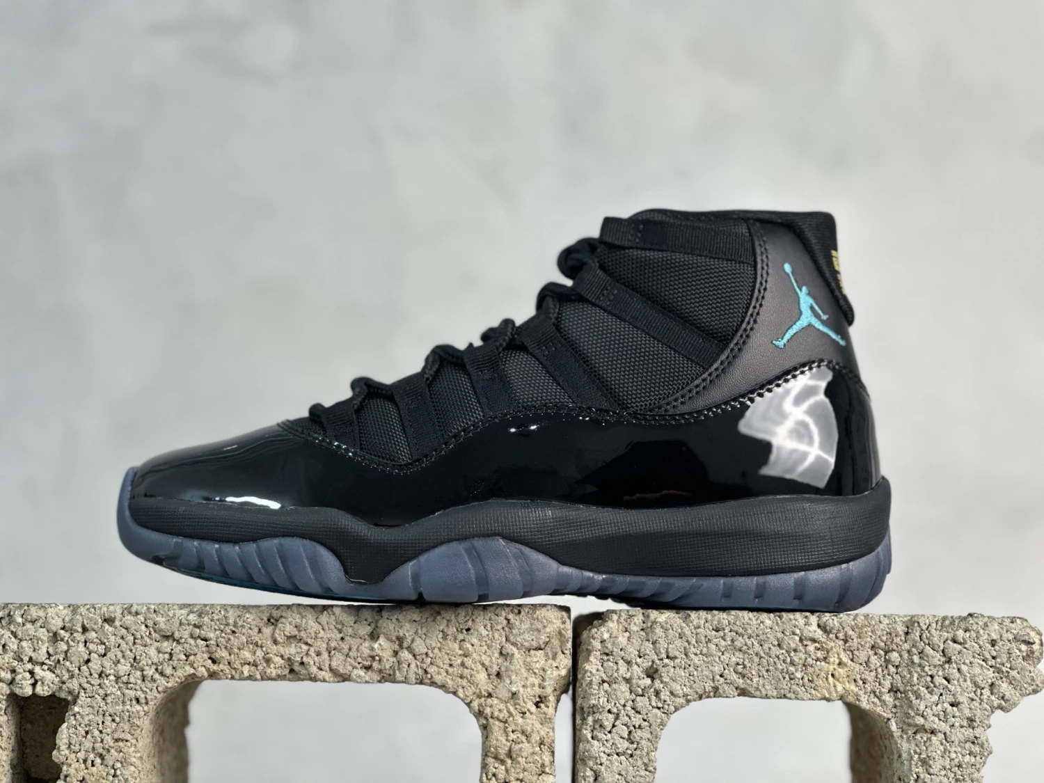 Air Jordan 11 Low "Black Gamma Blue" Premium Sneakers