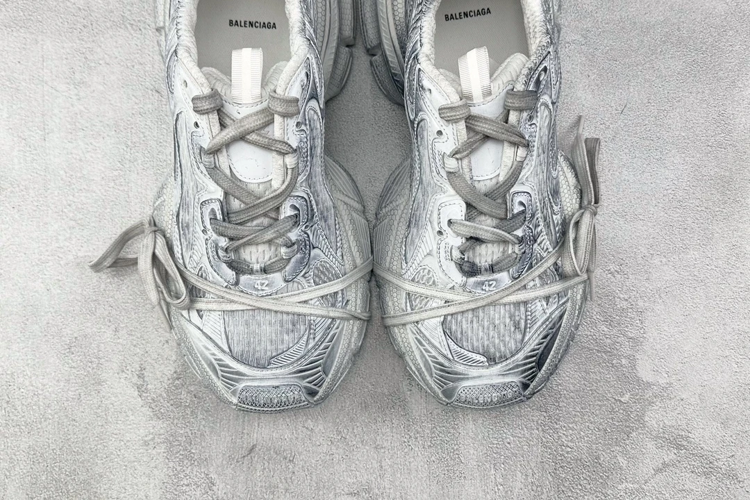 Balenciaga 3XL Sneaker – Triple Silver Edition