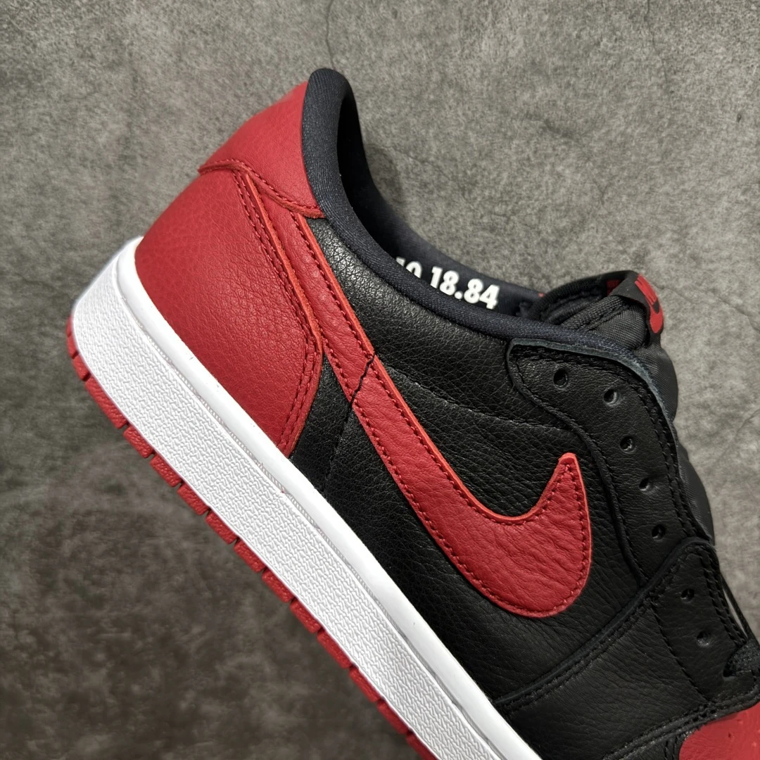Nike Air Jordan 1 Low "Black Varsity Red" – Men's & Women's Lifestyle Sneakers