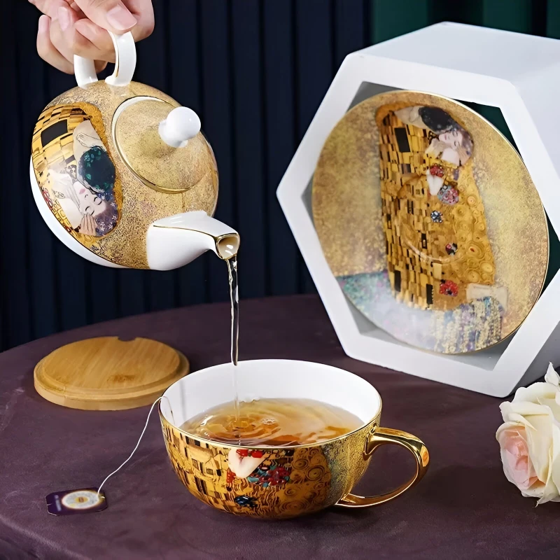 Aristocratic Coffee Pot and Cup Set