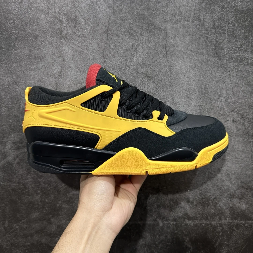 Air Jordan 4 Retro Thunder – Black & Tour Yellow