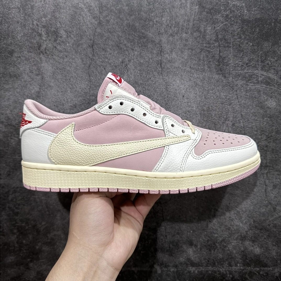 Nike Air Jordan 1 Low "Pink White" – Women's Lifestyle Sneakers