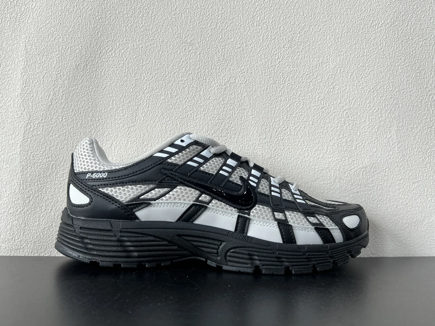 Nike P-6000 Black White Retro Running Sneakers – Premium Mesh Lifestyle Shoes