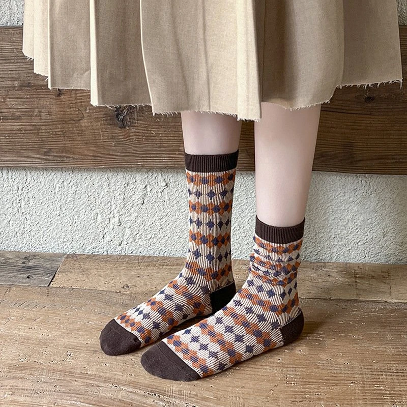 10 Pairs Women’s Mid-Calf Cotton Socks