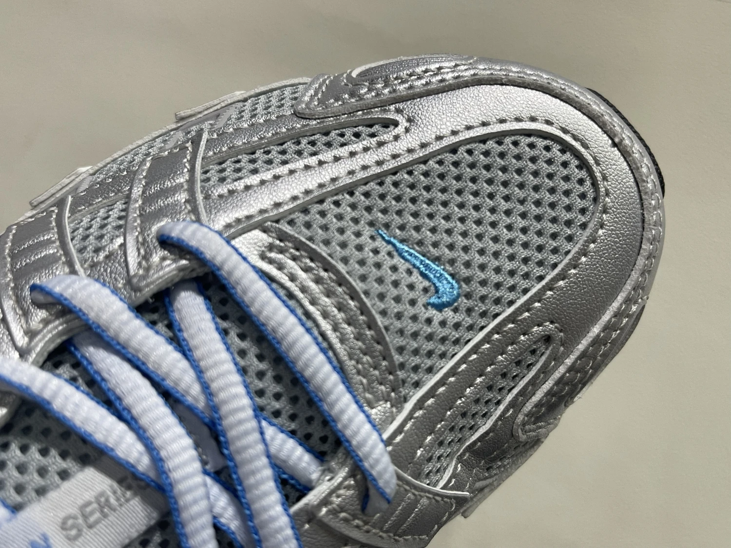 Nike Bomberman Series Sneakers – Silver Grey & Sky Blue